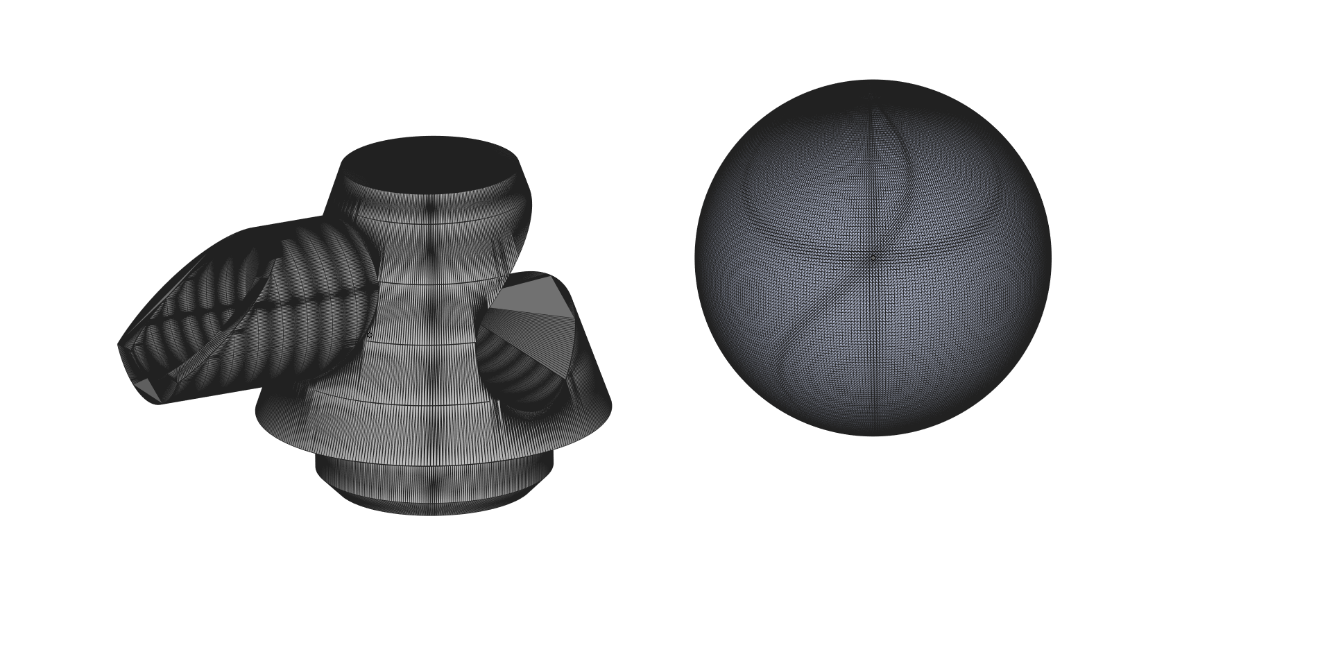 STL Datei mit hoher Auflösung