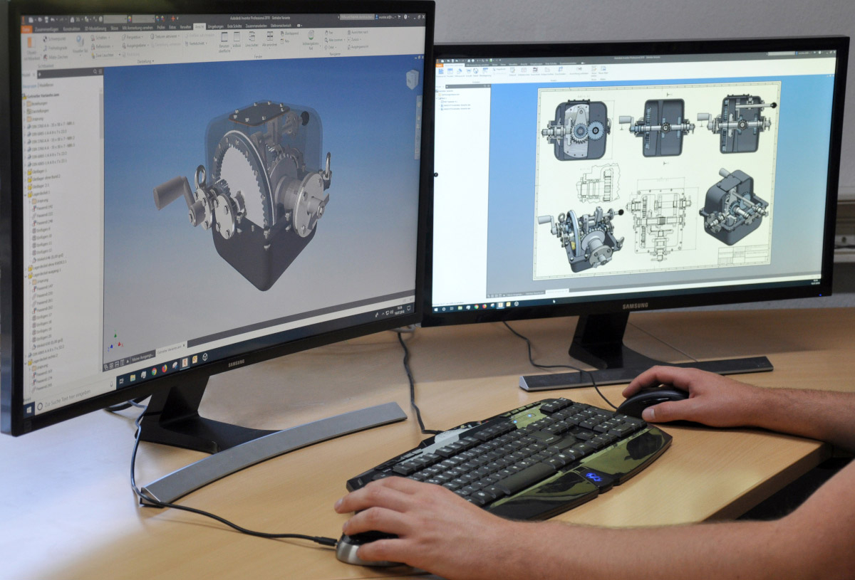 3D CAD Konstruktion